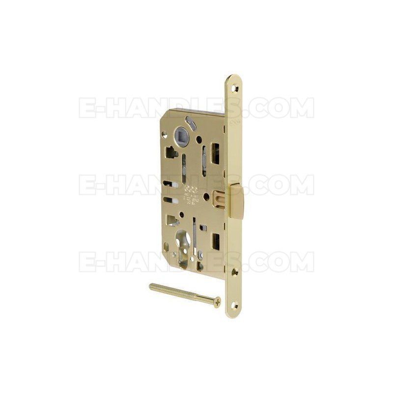 Zamek AGB Mediana EVOLUTION drzwiowy na wkładkę 85/50 mosiądzowany F18 B011035003, symbol B011035003